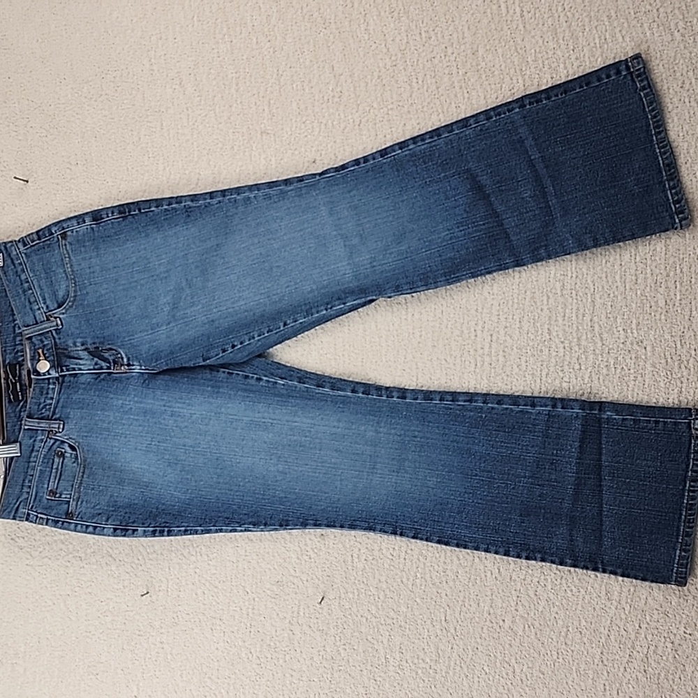 New York & Company Flare Wide Leg Jeans